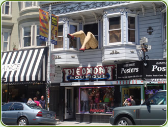 This place has legs - its Haight Ashbury