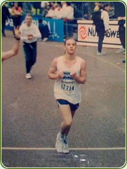 A young and rather pale looking me in 1994