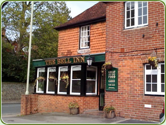 The Belll Inn - Shella's Dads local and scene of wine gathering