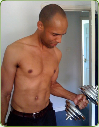 Weighing up his options - Usher Ash breaks sweat for the ladies